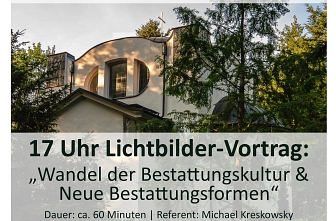 Plakat zur Friedhofsführung am 16.06.2026 Friedhofsführung