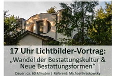 Plakat zur Friedhofsführung am 16.06.2026 Friedhofsführung
